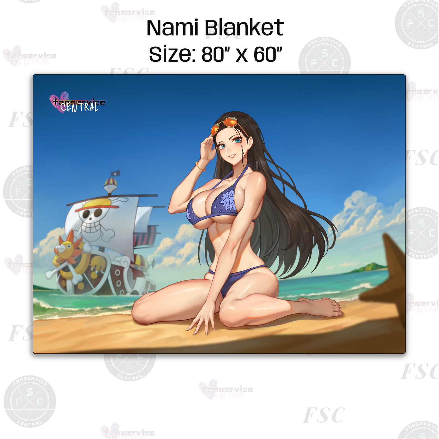 Nico Robin Swim suit | Blanket | Arepko