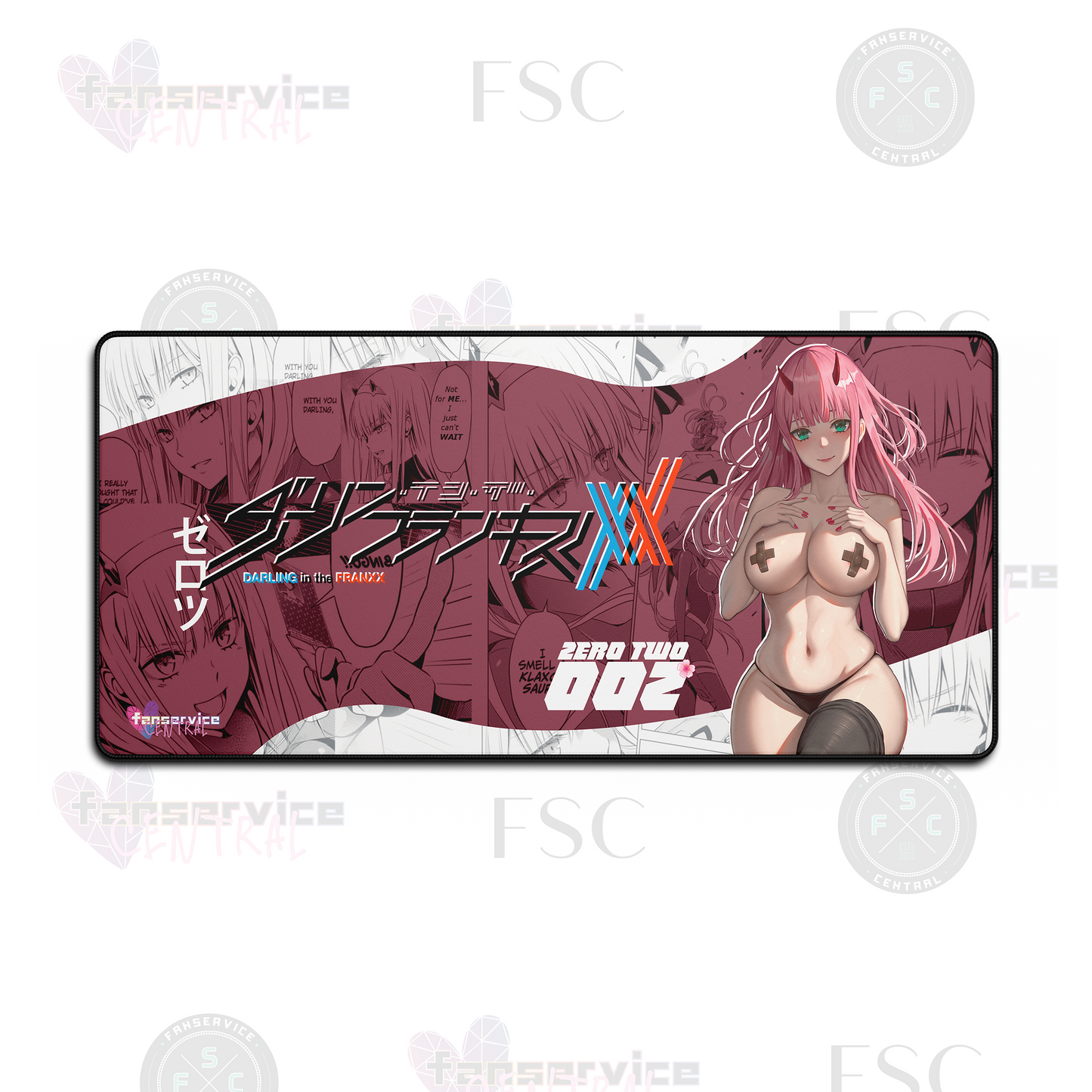 Zero Two | Desk Mat | Arepko